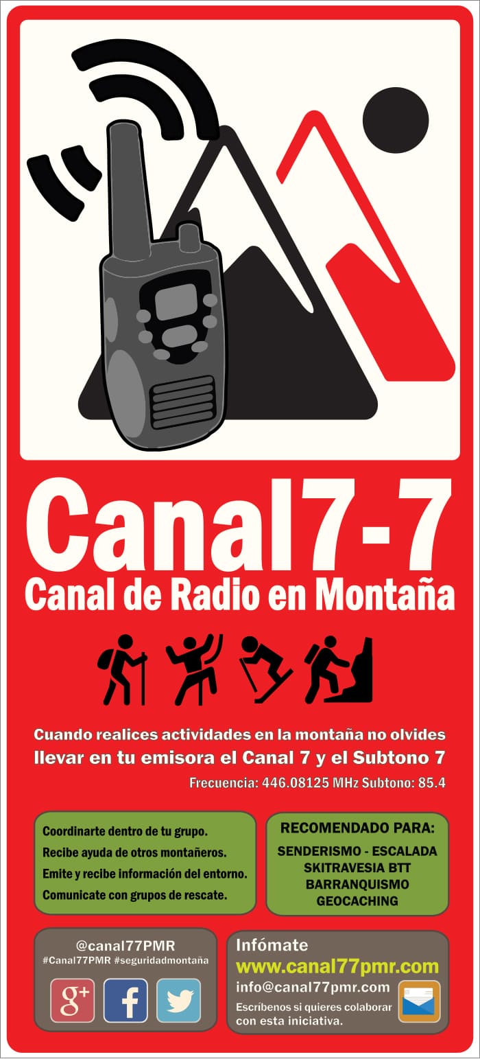 CANAL PMR MONTAÑA 7.7 PMR Montaña CyL