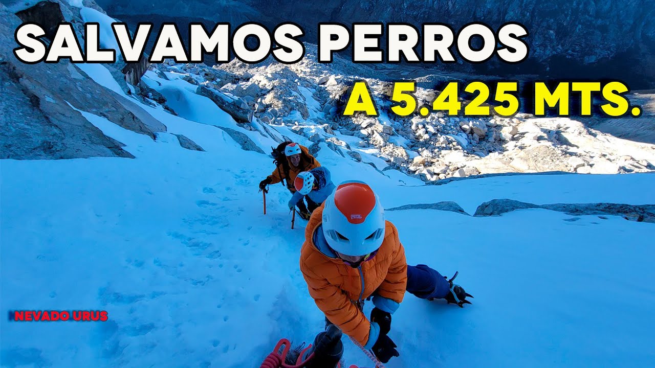 Escalar el NEVADO URUS 5.425 con Niños en la Cordillera Blanca
