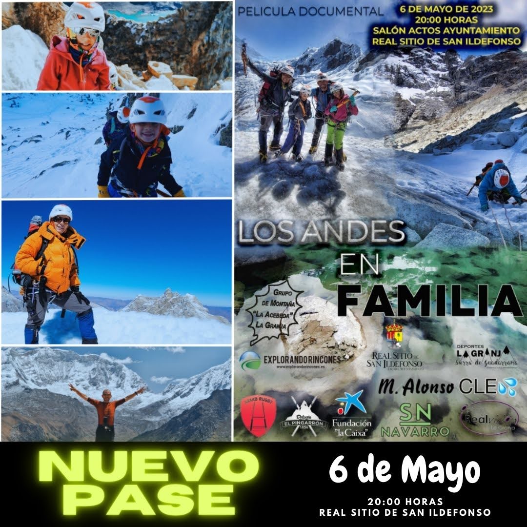 Proyección de Montaña "Los Andes en Familia"
