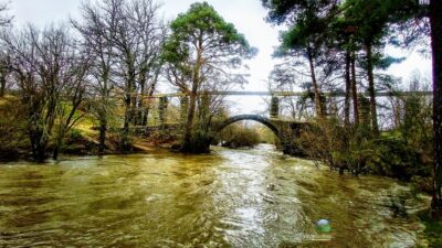 Ruta por el Rio Eresma - Puente de los Canales - Visitando las Inundaciones